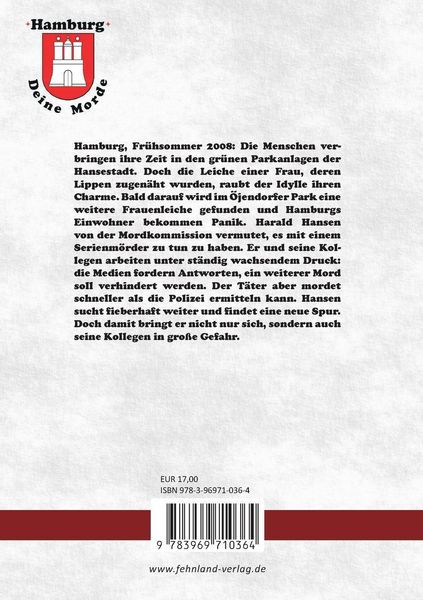 Produktbild: Hamburg &ndash; Deine Morde. Der Lippenn&auml;her