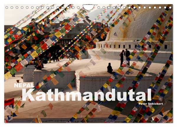 Nepal - Kathmandutal (Wandkalender 2026 DIN A4 quer), CALVENDO Monatskalender