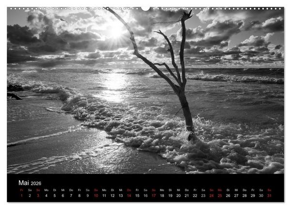Produktbild: Strandspaziergang an der Ostsee (Wandkalender 2026 DIN A2 quer), CALVENDO Monatskalender
