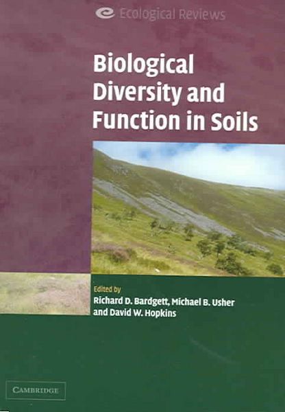 Produktbild: Biological Diversity and Function in Soils