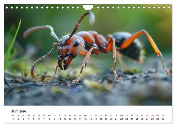 Produktbild: Insekten hautnah (Wandkalender 2026 DIN A4 quer), CALVENDO Monatskalender
