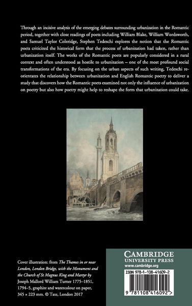 Produktbild: Urbanization and English Romantic Poetry