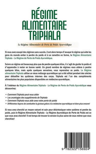 Produktbild: R&eacute;gime Alimentaire Triphala