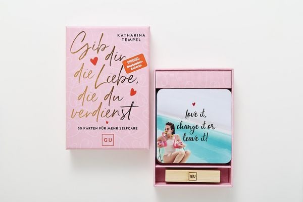 Produktbild: Gib dir die Liebe, die du verdienst - Das Kartenset zum SPIEGEL Bestseller