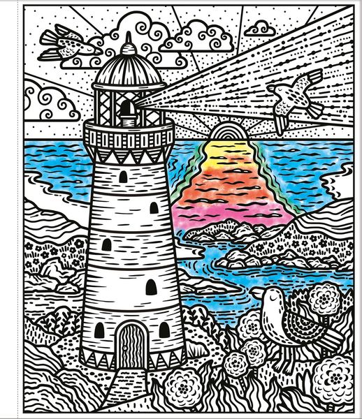 Produktbild: Mein Farbenzauber-Malbuch: An der K&uuml;ste