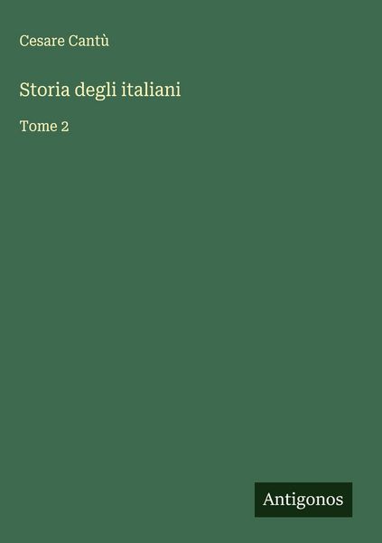 Produktbild: Storia degli italiani