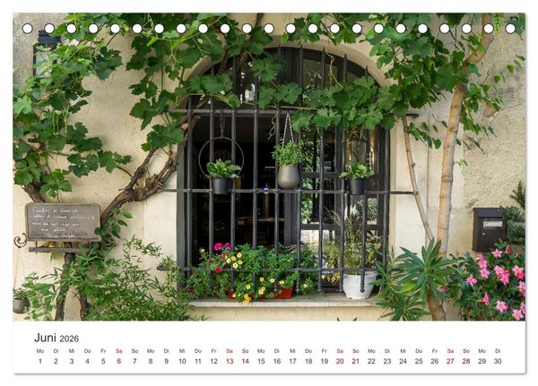 Produktbild: Impressionen der Provence (Tischkalender 2026 DIN A5 quer), CALVENDO Monatskalender
