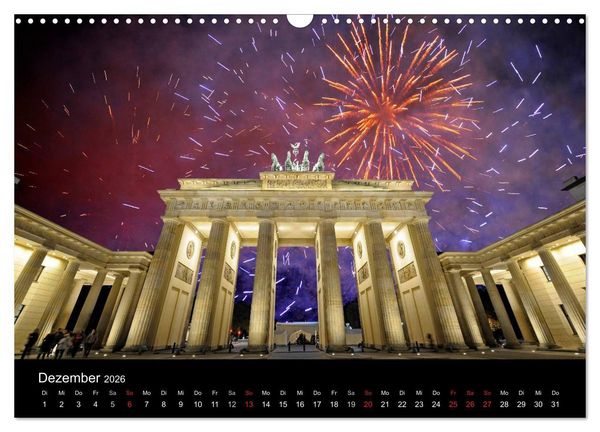 Produktbild: Berlin (Wandkalender 2026 DIN A3 quer), CALVENDO Monatskalender