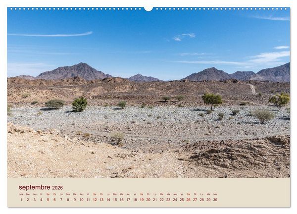 Produktbild: Entre pierres et sable (Calendrier mural 2026 DIN A2 vertical), CALVENDO calendrier mensuel