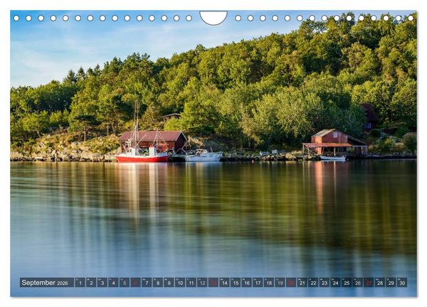 Produktbild: Norwegens S&uuml;den (Wandkalender 2026 DIN A4 quer), CALVENDO Monatskalender