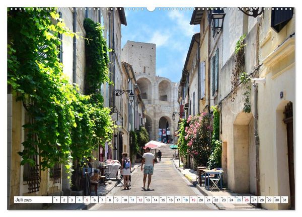 Produktbild: Arles entdecken (hochwertiger Premium Wandkalender 2026 DIN A2 quer), Kunstdruck in Hochglanz