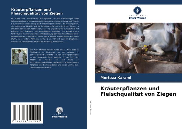 Kräuterpflanzen und Fleischqualität von Ziegen, Taschenbuch von Morteza Karami, Verlag Unser Wissen, 9786204301457