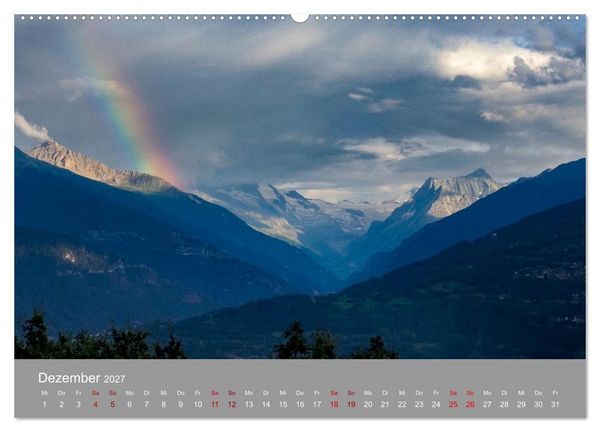 Produktbild: TMB - Mont Blanc (Wandkalender 2027 DIN A2 quer), CALVENDO Monatskalender