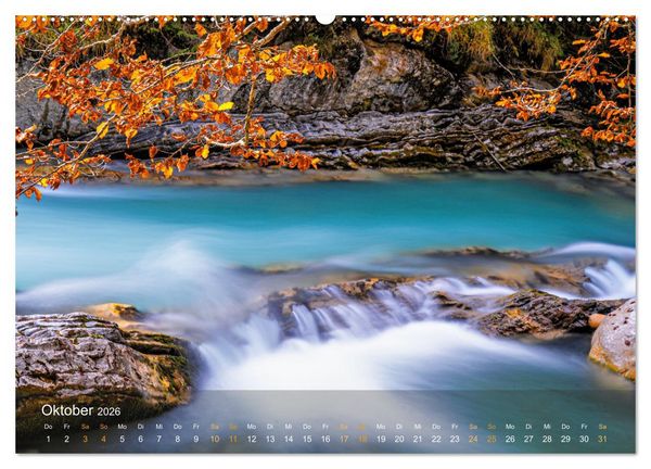 Produktbild: Idyllische Wasserwelten (Wandkalender 2026 DIN A2 quer), CALVENDO Monatskalender