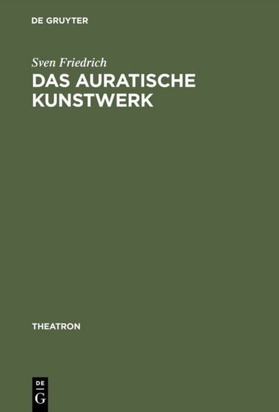 Produktbild: Das auratische Kunstwerk