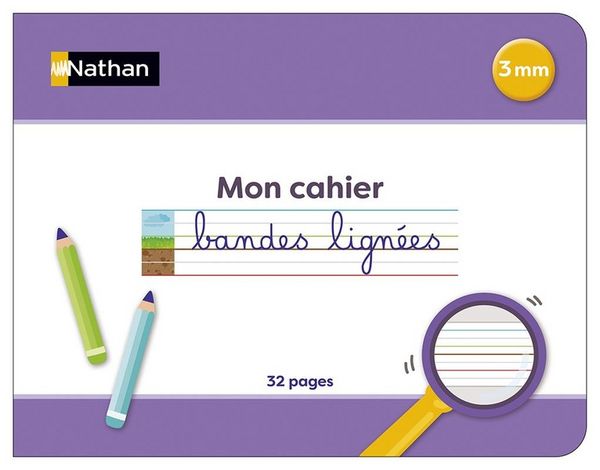 Produktbild: Bandes Lignees - Mon Cahier 3 MM