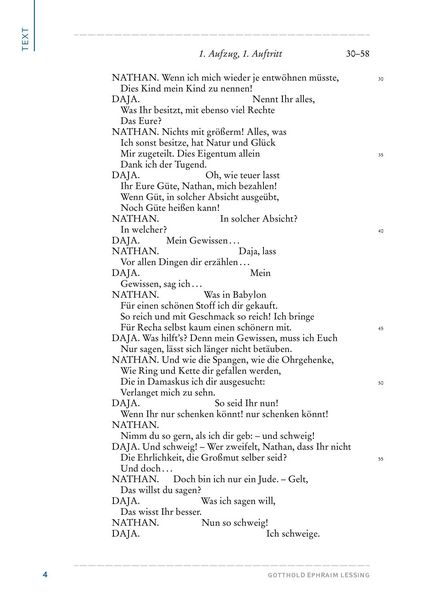 Produktbild: Nathan der Weise von Gotthold Ephraim Lessing (Textausgabe)