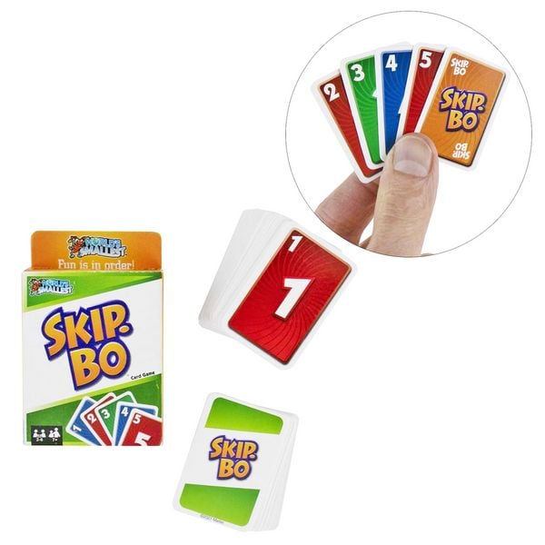 Worlds Smallest 361225 - Skip-Bo, Mini-Version