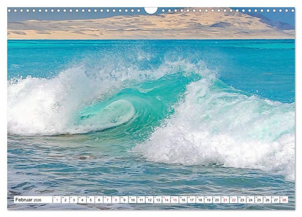 Produktbild: Boa Vista - die drittgr&ouml;&szlig;te Kapverdische Insel (Wandkalender 2026 DIN A3 quer), CALVENDO Monatskalender