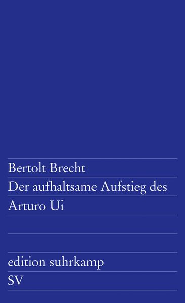Produktbild: Der aufhaltsame Aufstieg des Arturo Ui