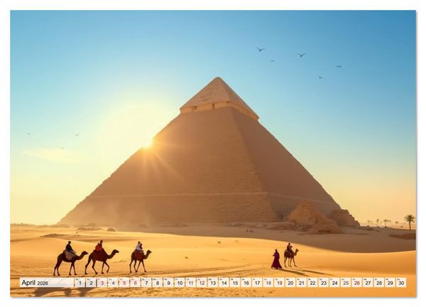 Produktbild: Weltwunder - Verlorene Pracht der Menschheit (Wandkalender 2026 DIN A2 quer), CALVENDO Monatskalender