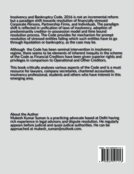 Produktbild: Insolvency and Bankruptcy Code, 2016