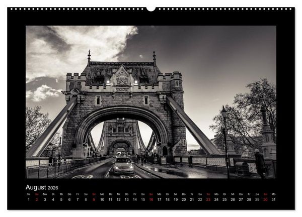 Produktbild: London-Bilder (Wandkalender 2026 DIN A2 quer), CALVENDO Monatskalender