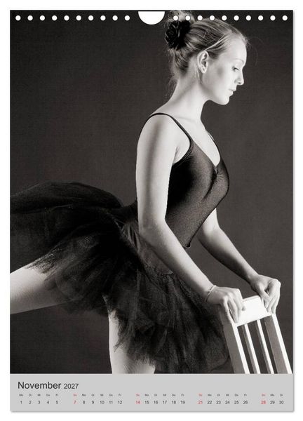 Produktbild: Ballerina (Wandkalender 2027 DIN A4 hoch), CALVENDO Monatskalender