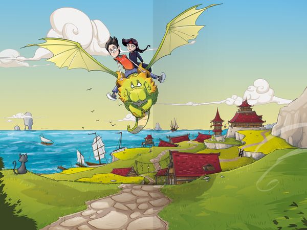 Produktbild: Dragon Ninjas, Band 2 - Der Drache des Feuers