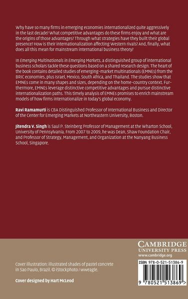 Produktbild: Emerging Multinationals in Emerging Markets