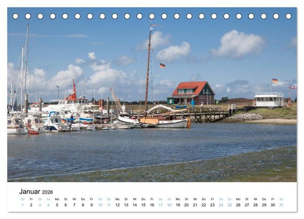 Produktbild: Lieblingsinsel Spiekeroog (Tischkalender 2026 DIN A5 quer), CALVENDO Monatskalender