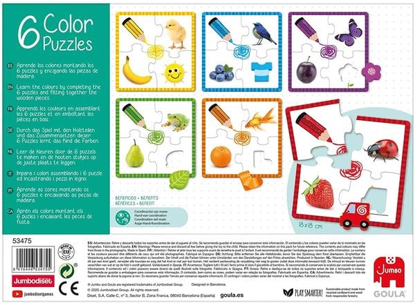 Goula - 6 Farben-Puzzle