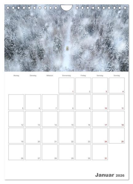 Produktbild: Vanlife Jahresplaner (Wandkalender 2026 DIN A4 hoch), CALVENDO Monatskalender