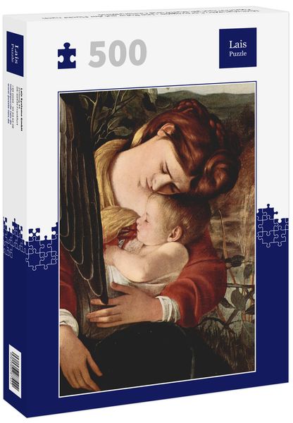 Produktbild: Lais Puzzle Michelangelo Caravaggio - Die Ruhe auf der Flucht nach &Auml;gypten, Detail: Maria und Christuskind 500 Teile