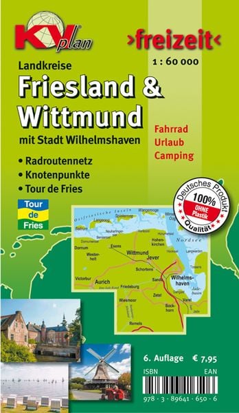 Produktbild: Friesland/Wittmund Landkreise mit Wilhelmshaven