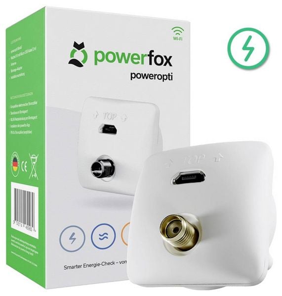 Produktbild: Powerfox poweropti Variante 3 PA201902 Energiekosten-Messger&auml;t-Zubeh&ouml;r mit App-Steuerung