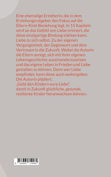 Produktbild: Gebt den Kindern eure Liebe
