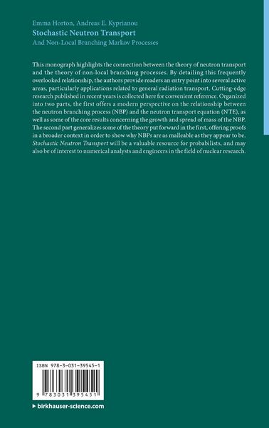 Produktbild: Stochastic Neutron Transport