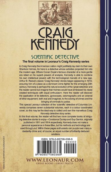 Produktbild: Craig Kennedy-Scientific Detective