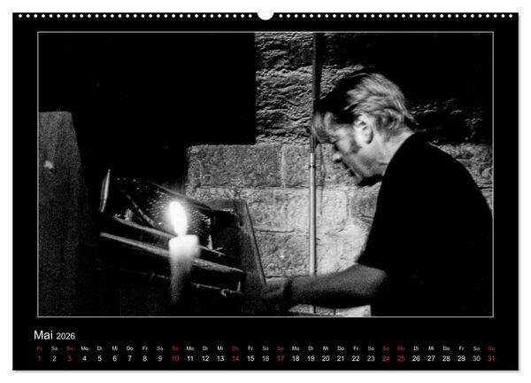 Produktbild: Jazz onstage (Wandkalender 2026 DIN A2 quer), CALVENDO Monatskalender