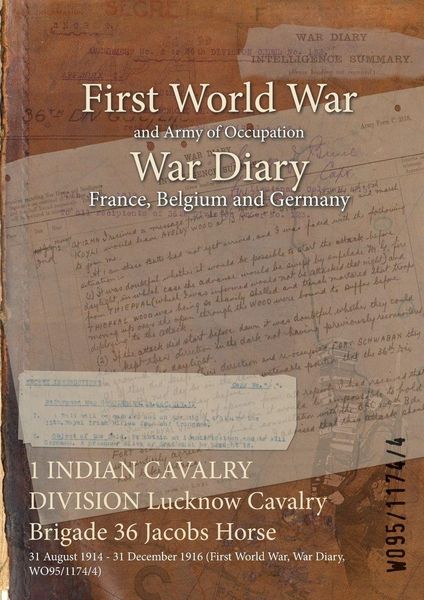 Produktbild: 1 INDIAN CAVALRY DIVISION Lucknow Cavalry Brigade 36 Jacobs Horse