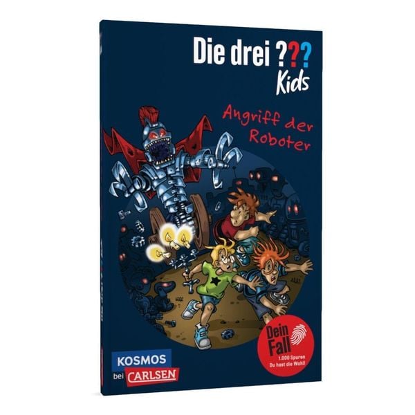 Produktbild: Die drei ??? Kids Dein Fall: Angriff der Roboter