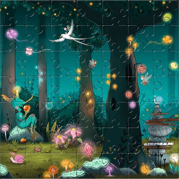 Produktbild: Lichterland. Puzzle