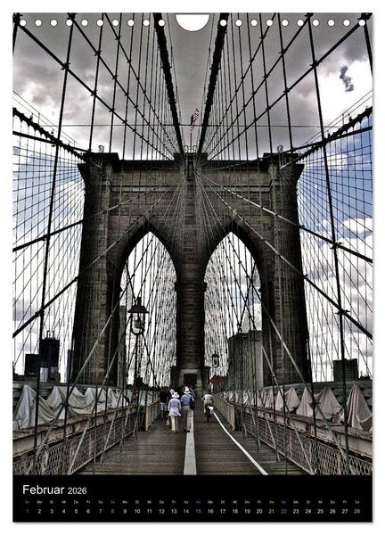 Produktbild: New York City 2026 &bull; Classic Views (Wandkalender 2026 DIN A4 hoch), CALVENDO Monatskalender