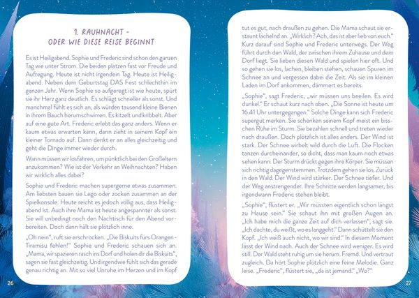Produktbild: Kartenset: Entdecke den Zauber der Rauhn&auml;chte &ndash; 60 Karten mit Begleitheft f&uuml;r die ganze Familie