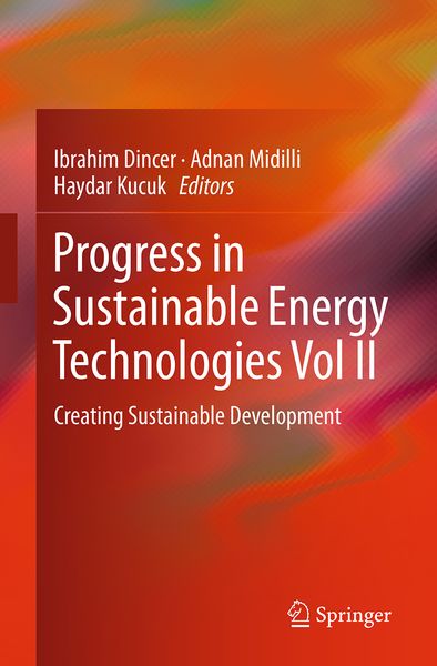 Produktbild: Progress in Sustainable Energy Technologies Vol II