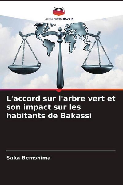 Produktbild: L'accord sur l'arbre vert et son impact sur les habitants de Bakassi