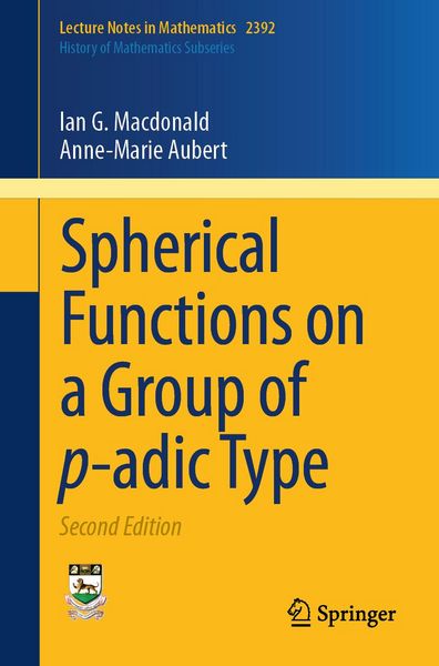 Produktbild: Spherical Functions on a Group of p-adic Type