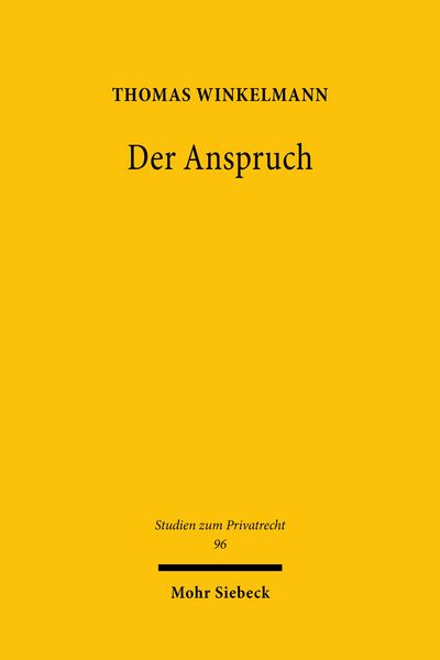 Produktbild: Der Anspruch