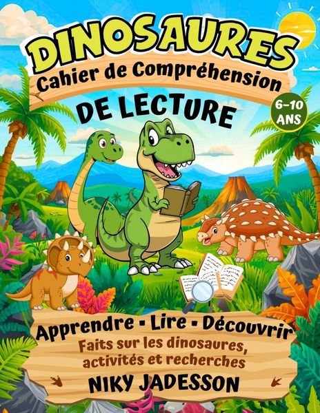 Produktbild: Dinosaures Cahier de Compr&eacute;hension de Lecture